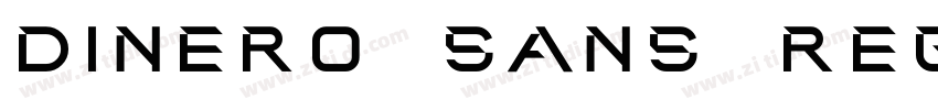 DINERO SANS REGULER字体转换